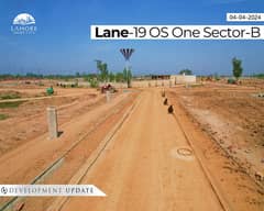 5 Marla (1st Balloting) Plot For Sale Overseas West In Lahore Smart City.
