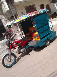 Chingchi Rickshaw United 100cc,2020 model hay,03214773290 call me,