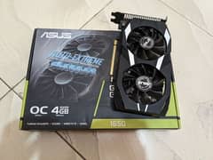 Nvidia gtx 1650 Asus double fans 10/10 condition, rarely used 4 months