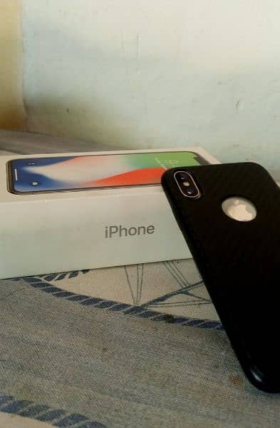 Iphone X (64GB PTA ) | 10/10 Condition| With Box with Free Back Cover 8