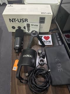 Rode Nt Usb (Amazon Model) With Complete accesories & 2 years Warranty