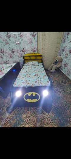 car bunk bed with lights