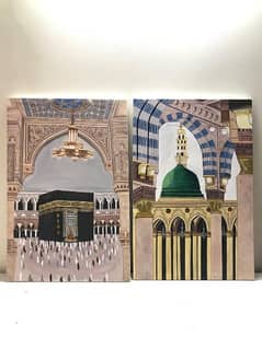 Makkah & Madinah Handpainted set