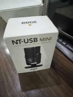 Rode Nt Usb Mini With Complete box and 2 years Complete Warranty