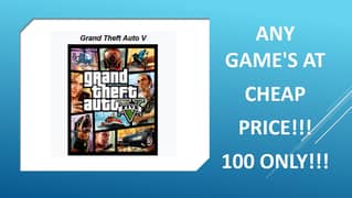 GTA V AND ANY OTHER GAME,MOVIE OR SOFTWARE AT CHEAP PRICE!!!