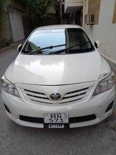 White Toyota Corolla 12 Model in Great Condition