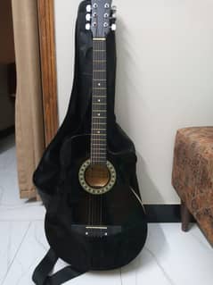 Black Guitar ( Good quality used )