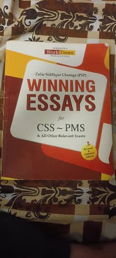 Winning Essays for CSS and PMS Examinations