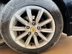 Alloy rims 16" with continental tyres good condition
