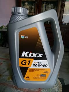 Engine Oil, KIXX G1 API SN/CF 20W-50 4Ltr For Sale. Injin, ingin,engin