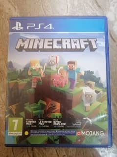 MINECRAFT FOR PS4