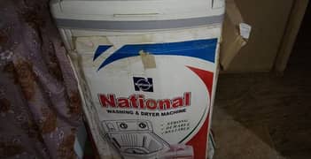 national washing machine only 1 month used