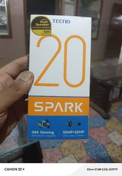 Techno spark 20 8+8=256 GB just Box open today Never used