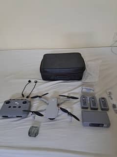 Dji mini 2 combo with all accessories like new condition