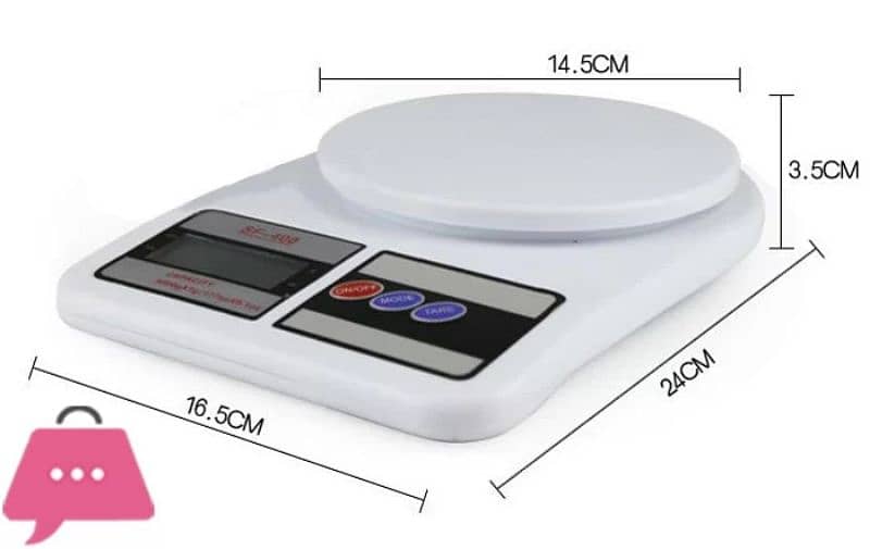 DIGITAL Kitchen ELECTRONIC  SCALE (SF-400) 10 KG-1G (BRAND NEW) 1