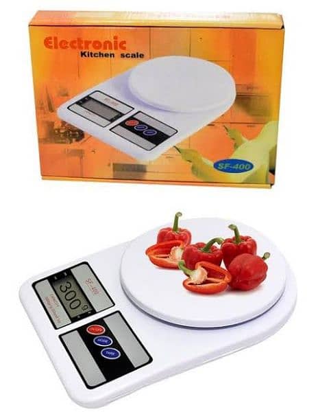 DIGITAL Kitchen ELECTRONIC  SCALE (SF-400) 10 KG-1G (BRAND NEW) 2