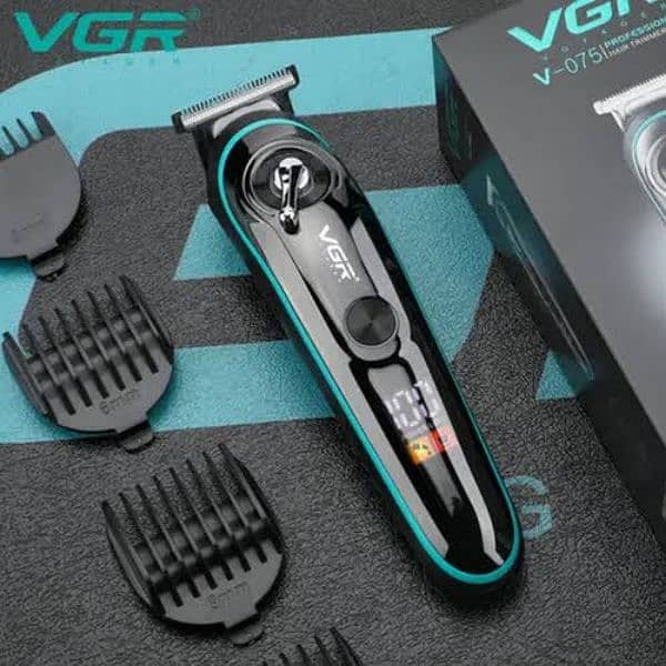 Beard & Hair Trimmer Washable , Shaver , Shaving Machine 1