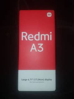 REDMI A3 4\64 3 DAY USE ONLY