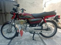 Honda 70 cc bike for sale what's app 03339935087