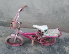 girls cycle available in pink colour made with strong metal