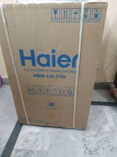 Haier hwm 120-1789 12kg  fully automatic Washing machine for sale
