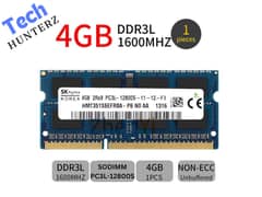 4GB DDR3 Ram For Laptop 1600Mhz Imported Ram 0