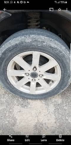 Alloy Rims with tire