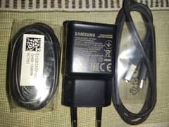 Samsung Original Fast Charger cable with Hands Free, C type, 4 Mobiles
