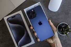 iPhone 15 pro Max 512gb blue Titanium