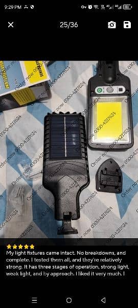 50W Solar Lights Outdoor, 213 led Solar Powered Street Lights 15