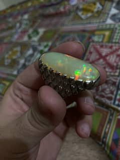 opal stone ring