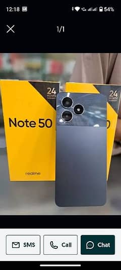 realme not 50 new moble 4+4/128