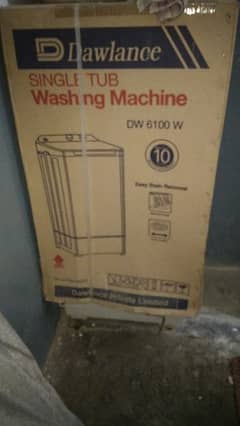 dawlance new washing machine