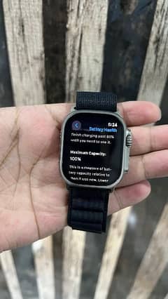 Apple watch series ultra 100%Battery health