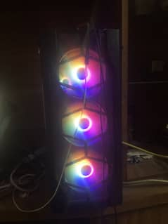 High End Gaming Pc With 4 rgb fan
