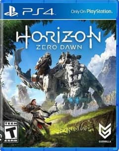 Horizon zero dawn PS4 game original for sale (10/10 condition)