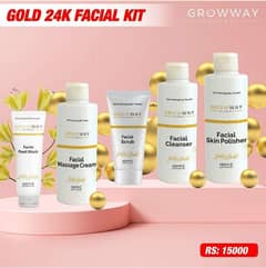 Gold 24k facial kit