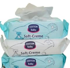 Baby Anti Bacterial Wet Wipes - Pack of 3