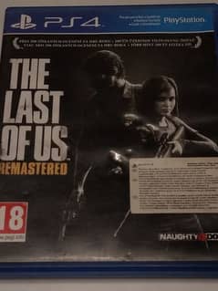 Last of us remastered PS4 game for sale/exchange