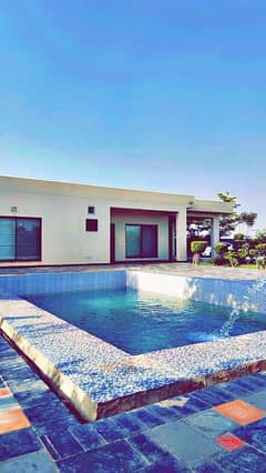 swimming pool farm house for rent for families frnds