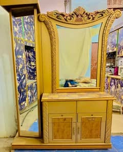 Wooden Dressing Table with Dico Paint for sale