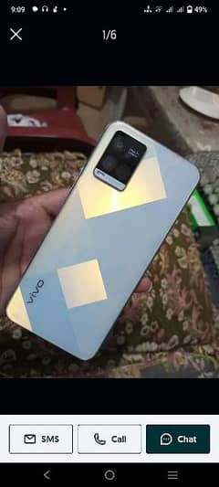 Vivo Y21 4+1 ram 64gb double sim official pta approved only mobile
