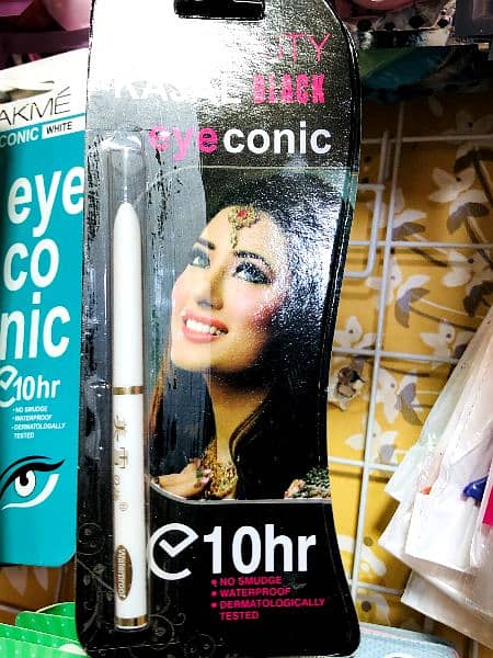 iconic eyeliner and Kajal pencil water proof 3