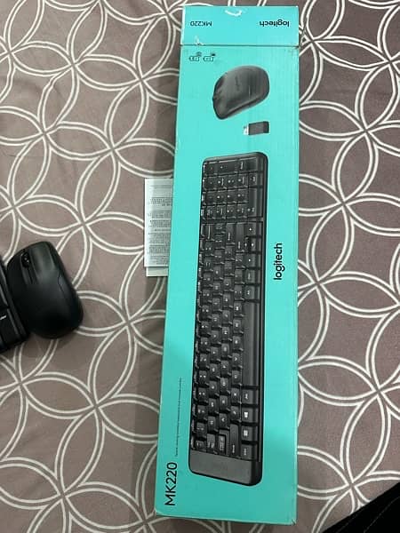 Brand New Logitech Keyboard and Mouse Combo - Mk 220 1