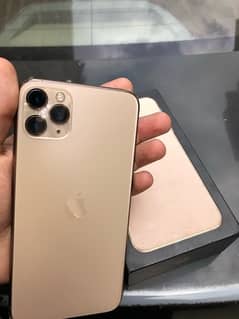 Iphone 11 pro max gold 256gb physical dual pta approved