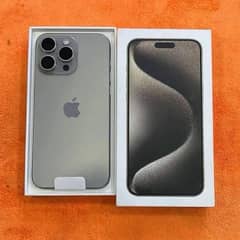 Iphone 15 pro max just box open