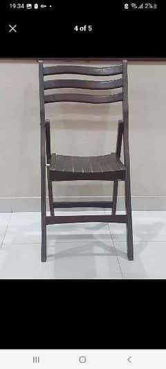 pair of sheesham indoor and outdoor chairs