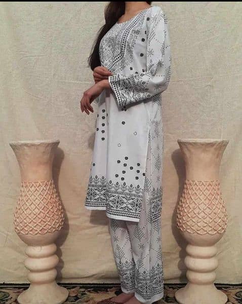 Chunnri Style Linen 2pc/price::1200/online work 6