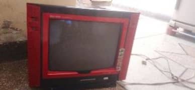Argent colour Tv for sale 17 inch