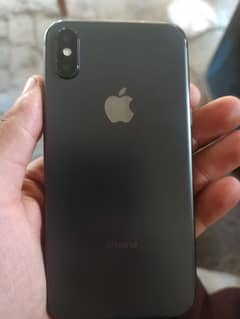 i phone x 256gb with box  2 mon sim time available